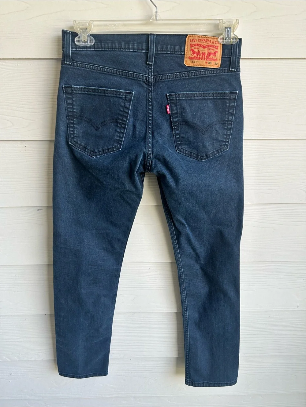 Levi's 511 Slim Men's Jeans in Dark Blue Denim